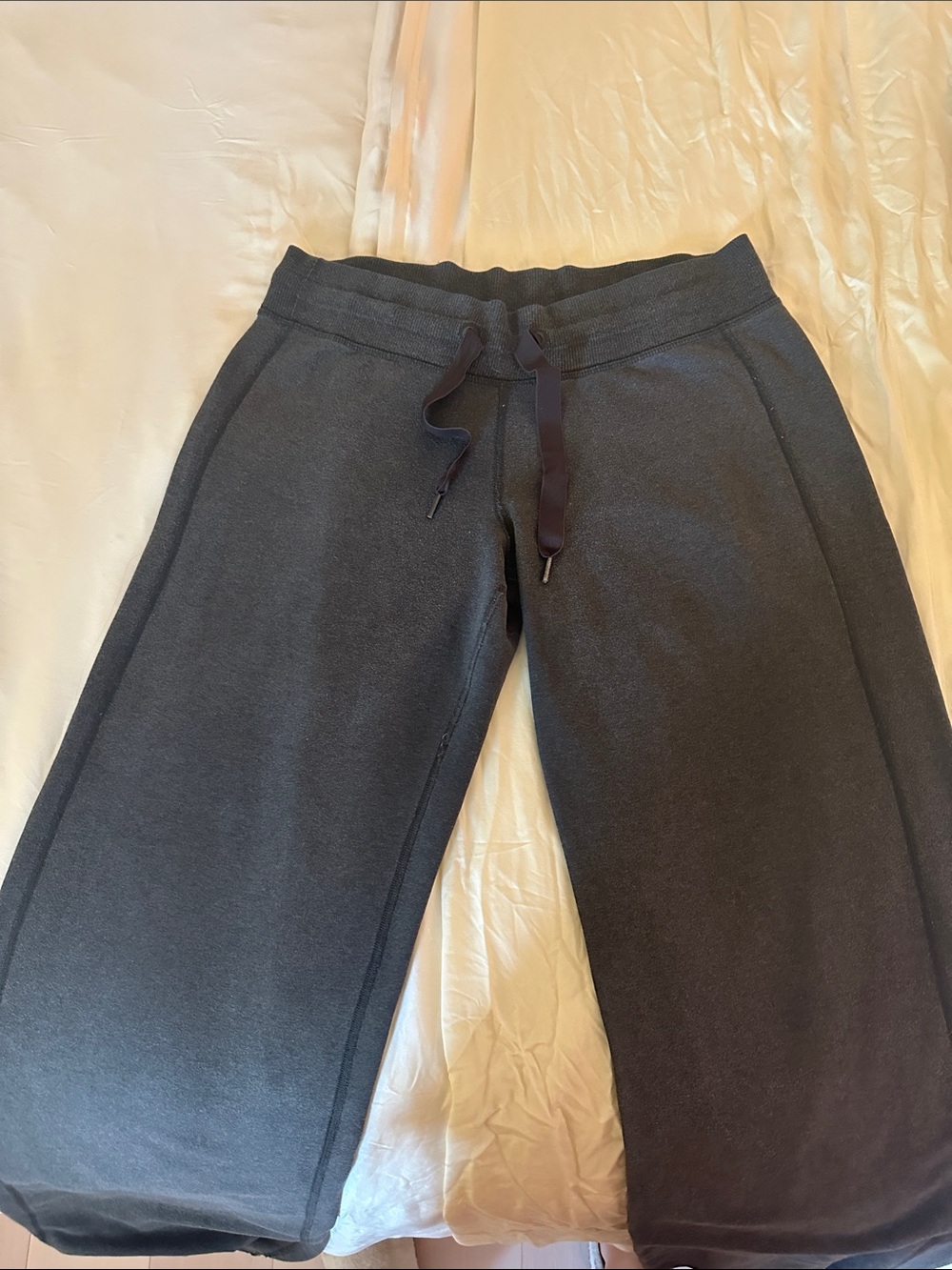 lululemon athletica Charcoal Drawstring Track Joggers